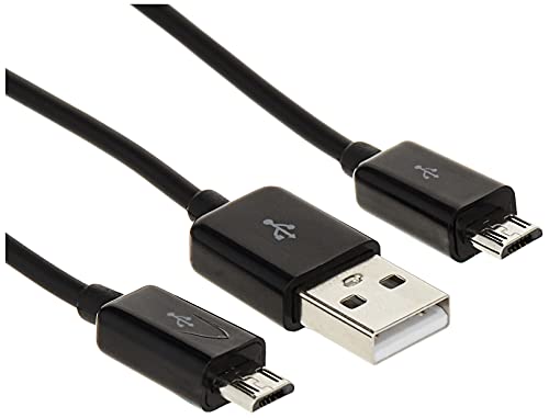 LEXIP X STEELPLAY Cable Dual Play & Charge Pour Manettes Noir PS4