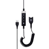 EPOS USB-ED CC 01 MS Adapter cable USB to easy disconnect for using Easy d. HS with PC Skype for business certified