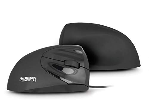URBAN FACTORY Souris Ergo Filaire USB Droitier