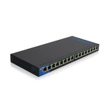 LINKSYS Switch 16 ports Gigabit dont 8 ports POE+