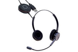 Dacomex Micro-casque UC USB-A Pearl Blue binaural