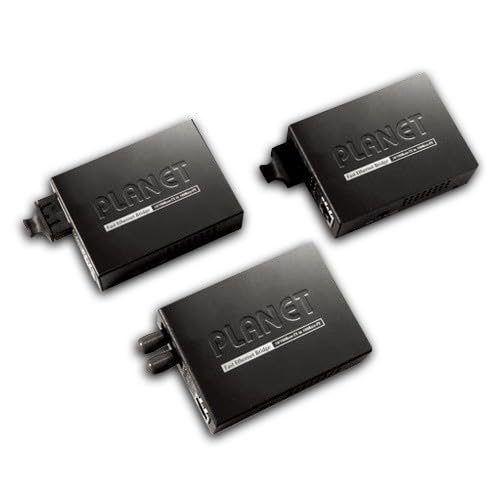 PLANET FT-806B20 convertisseur de support réseau 100 Mbit/s 1550 nm Monomode Noir