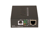 PLANET VC-231 convertisseur de support réseau 100 Mbit/s Noir