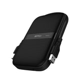 SILICON POWER External HDD Armor A60 5To 2.5p USB 3.2 Black Shockproof MIL-STD 810G Method 516.6 Procedure IV Water-resistant