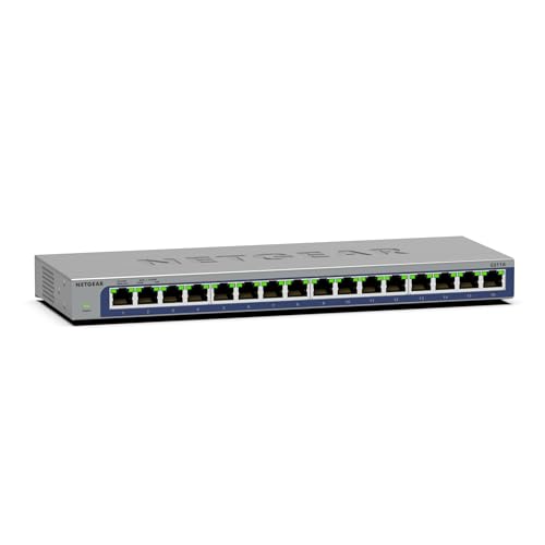 NETGEAR 16PT DESKTOP GIGABIT SWTCH GS116