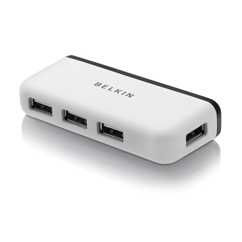 BELKIN Hub de Voyage 4 Ports USB 2.0 Noir