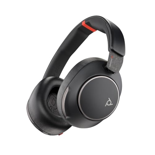 POLY Voyager Surround 85 UC Casque BT avec stand chargeur
