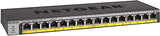 NETGEAR GS116LP SWITCH 16 PORTS GIGABIT POE+ 76W