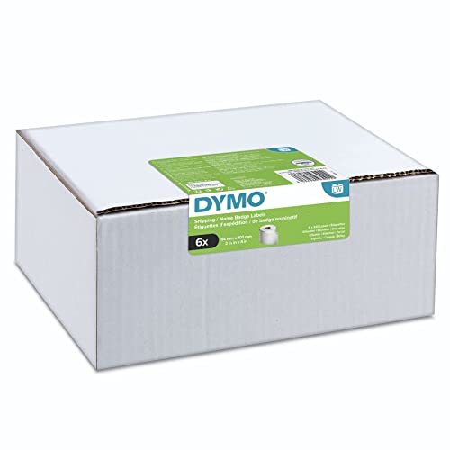 DYMO Etiquettes LabelWriter 6 x 140 étiquettes