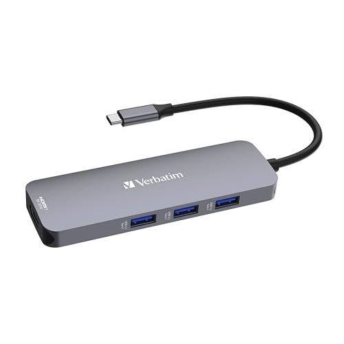 VERBATIM USB-C PRO MULTIPORT HUB 8 PORT CMH-08 WCF (P)