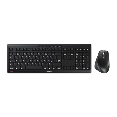 CHERRY Pack clavier / souris Stream Desktop Comfort AZERTY s