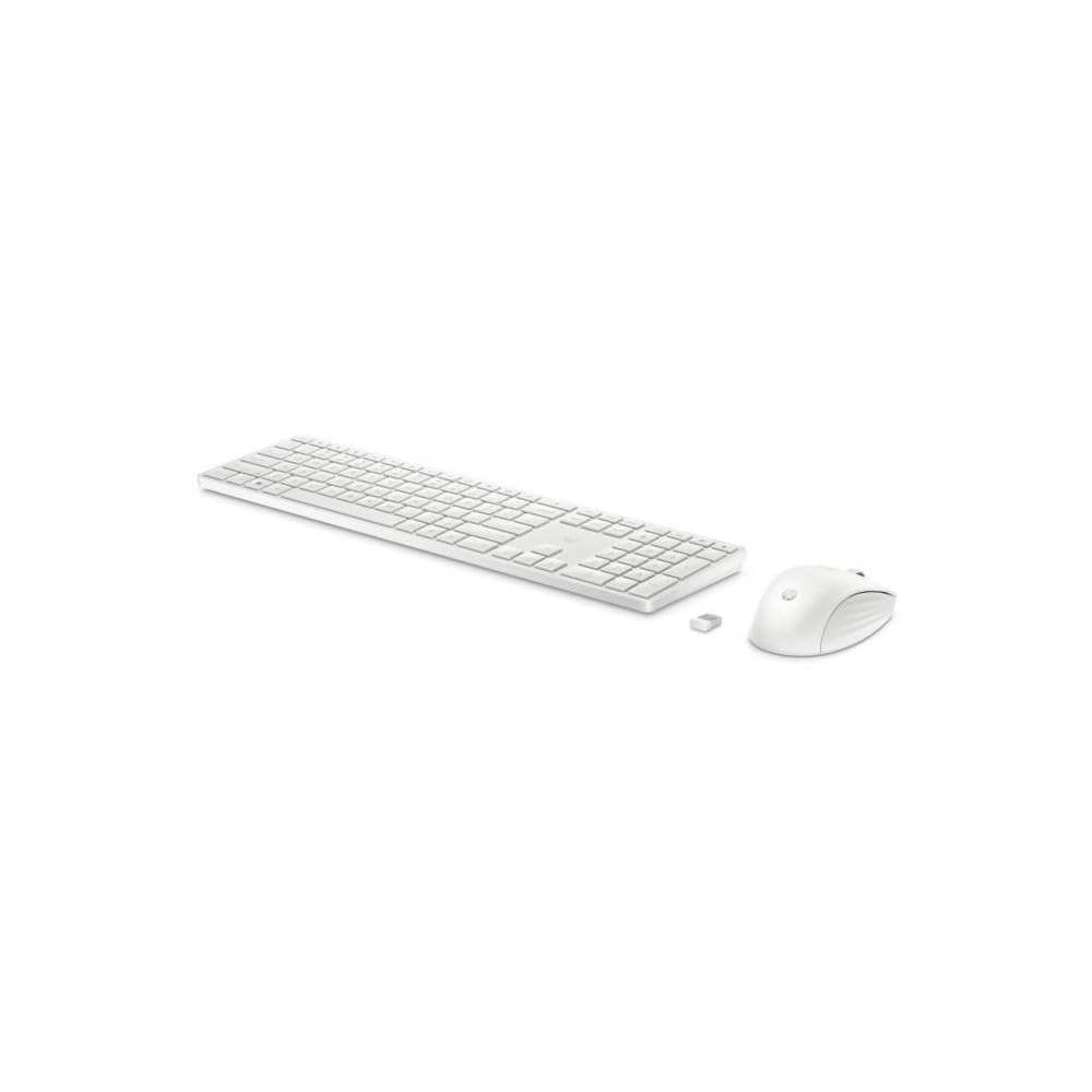 HP 650 Wireless Keyboard and Mouse Combo White