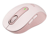 LOGITECH Signature M650 L LEFT Mouse large size left-handed optical 5 buttons wireless Bluetooth 2.4 GHz GRAPHITE