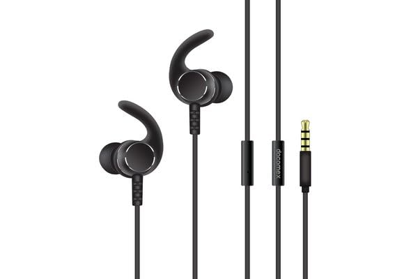 DACOMEX Ecouteurs AE390 avec micro Jack 3.5 mm