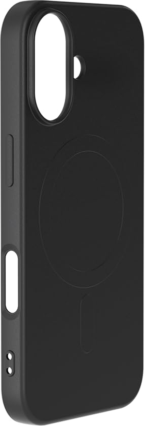 Coque MagSafe iPhone 17 Silicone Noire
