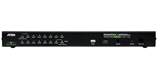 ATEN 1-Local/Remote Share Access 16-Port PS/2-USB VGA KVM over IP Switch