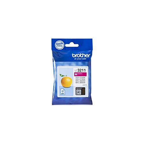 BROTHER LC3211BK Black Ink Cartridge with 200-pages capacity