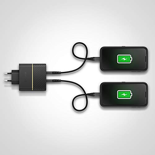 EU Plug 50W-1XUSB-C30W+1X USB-C20WUSB-PD