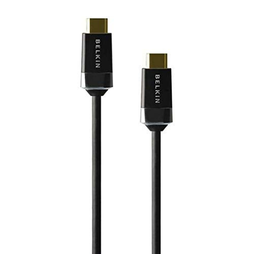 BELKIN Gold-Plated High-Speed HDMI Cable with Ethernet 4K/Ultra HD Compatible - 1M