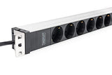 Digitus DN-95428 unité de distribution d'énergie 8 sortie(s) CA 1U