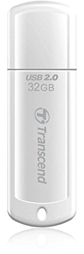 TRANSCEND Cle USB 2.0 JetFlash 370 - 32Go Blanc