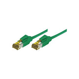 Cordon RJ45 sur câble catégorie 7 S/FTP LSOH snagless vert - 3 m