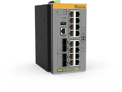 Switch.Indus IP30 L3,16x10/100 /1000TX PoE+, 4xSFP (-40°+75°