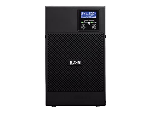 EATON Onduleur 9E Tour - 1600W - 1ph - On-line - 2000VA - Sortie 6 (C13) - Noir