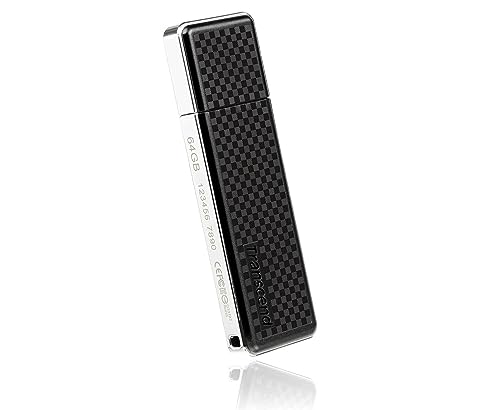 TRANSCEND 64Go Clé USB USB3.1 Gen 1- Haute Performance/ Endurance puce MLC