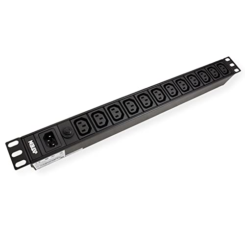 ATEN PE0112G unité de distribution d'énergie 12 sortie(s) CA 1U Noir