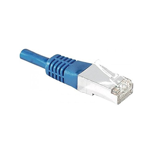 Cordon RJ45 catégorie 6 S/FTP bleu - 0,7 m