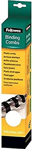 FELLOWES anneaux plastiques 8mm blanc x 25pk