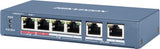 Hikvision DS-3E0106HP-E 4 Port Fast Ethernet Unmanaged POE Switch