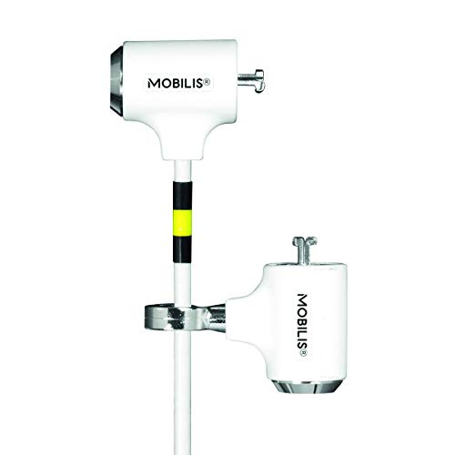 MOBILIS Câble de sécurité avec double verrou de 1.5 m - Blanc