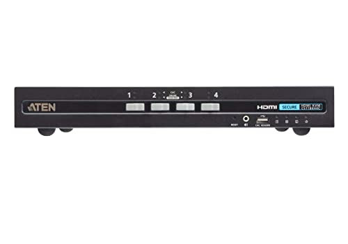 Aten CS1184H4C-AT-G 4P USB HDMI Simple Écran PP4 SécuriséCommutateur KVM with CAC