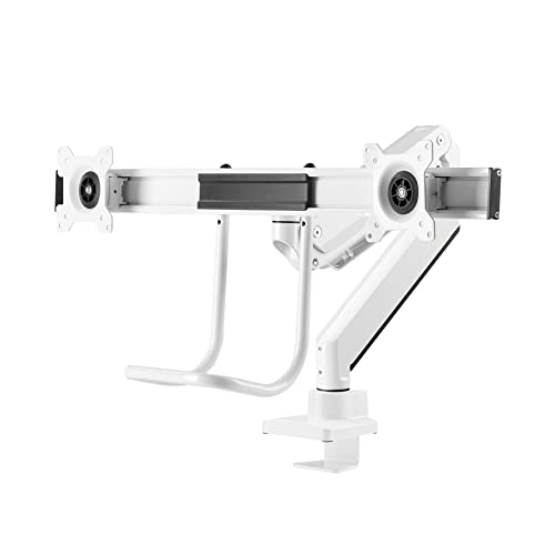 NEOMOUNTS NM-D775DXWHITE Support décran à fixer 10-32p - ressort à gaz - Topfix - arrêt 180