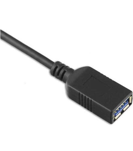 TARGUS Câble USB-C vers USB-A(F) - 5 Gbit/s, 3A, 15 cm  - Noir