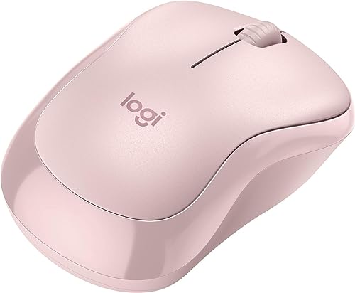 LOGITECH M220 Silent Mouse optical 3 buttons wireless 2.4 GHz USB wireless receiver charcoal