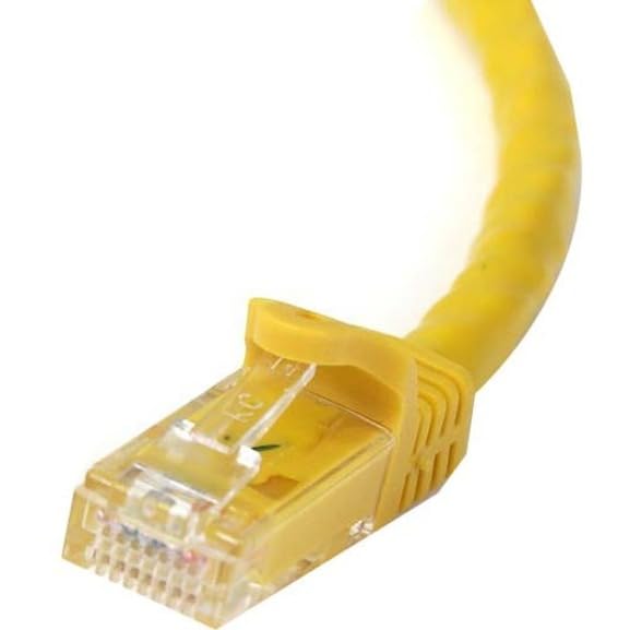 15m Yellow Snagless Cat6 UTP Patch Cable