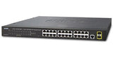 PLANET GS-4210-24T2S Switch Niv.2 24P Gigabit  & 2 SFP