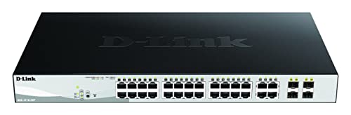 D-LINK 28-Port Layer2 PoE Gigabit Smart Managed Switch dlink green 3.0 24x 10/100/1000Mbit/s TP RJ-45 PoE Port 802.3at