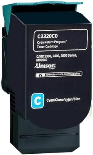 LEXMARK C230H20 Cyan High Yield Toner Cartridge