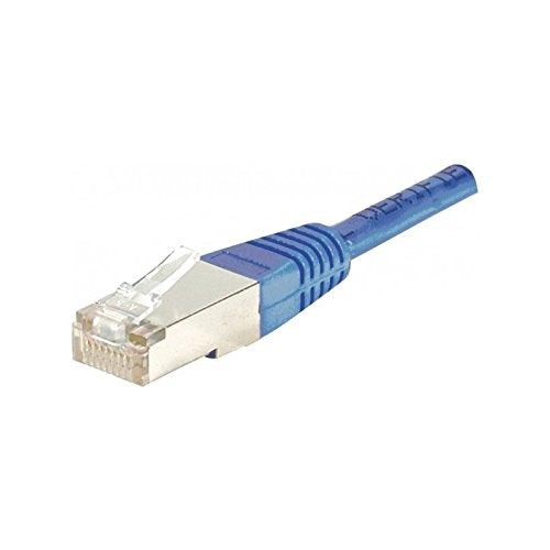 Cordon RJ45 catégorie 6 F/UTP bleu CCA - 10 m