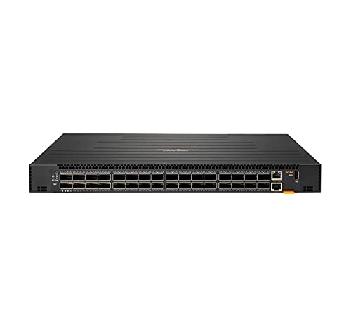 HPE Aruba 8325-32C 32-port 100G QSFP+/QSFP28 Front-to-Back 6 Fans and 2 Power Supply Bundle EU en