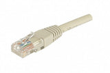 Cordon RJ45 catégorie 5e U/UTP gris CCA - 0,5 m