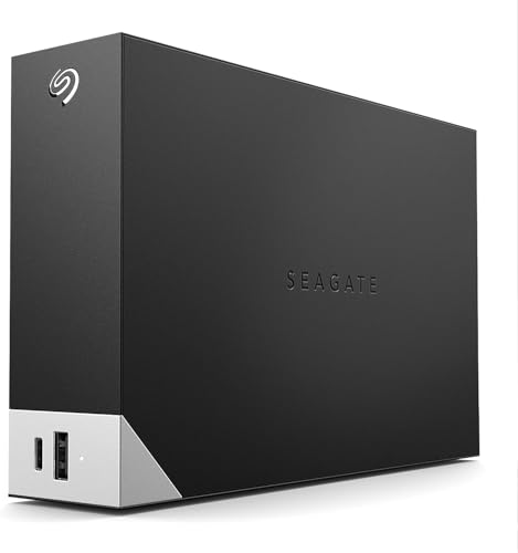 SEAGATE One Touch Desktop HUB 12To USB-C USB 3.0 compatible with Windows/Mac