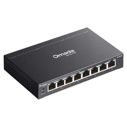ES208GPOmada 8-Port Gigabit Easy Manage
