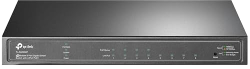 JetStream 8-Port Gigabit Smart Switch