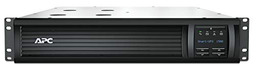 APC Smart-UPS 1500VA LCD RM UPS Rack AC 220/230/240V 1000Watt 1500VA RS-232 USB output connectors 4 2U BK with APC SmartConnect
