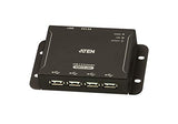 ATEN UCE3250 Extendeur USB 2.0 Cat.5 50m Hub metal 4 ports
